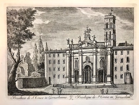 Parboni Achille (1783-1841) Basilica di S. Croce in Gerusalemme 1830 ca. Roma 